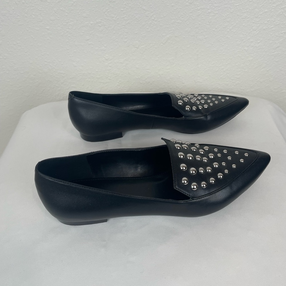 Marc Fisher Lalita Black flats Size 7.6 - Picture 2 of 7